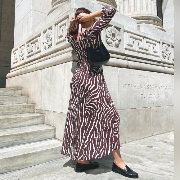 Realisation Par The Gia in Animal - Bell sleeves and floor length - Picture 3 of 13